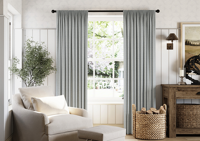Soft Chevron, Urban Grey - Made to Measure Curtains - Image 3